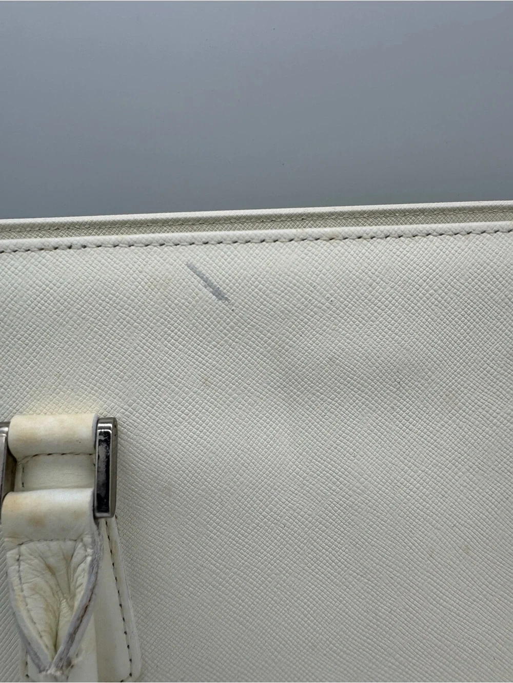 Burberry white satchel early 2000’s‎ purse